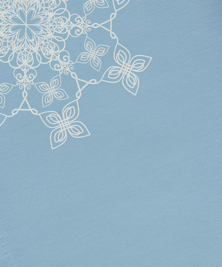 Decorative Holiday Napkin, Set of 4, Light Blue
