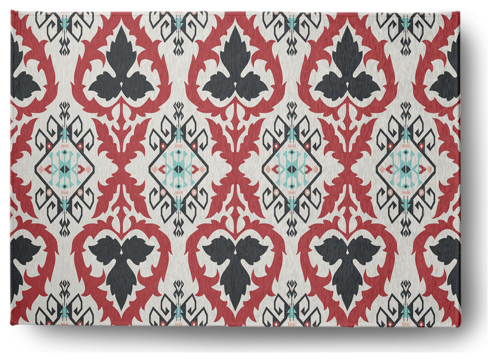 5' x 7' Bombay Spring Chenille Indoor/Outdoor Rug