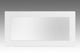 HomeRoots 24" White MDF and Glass Mirror