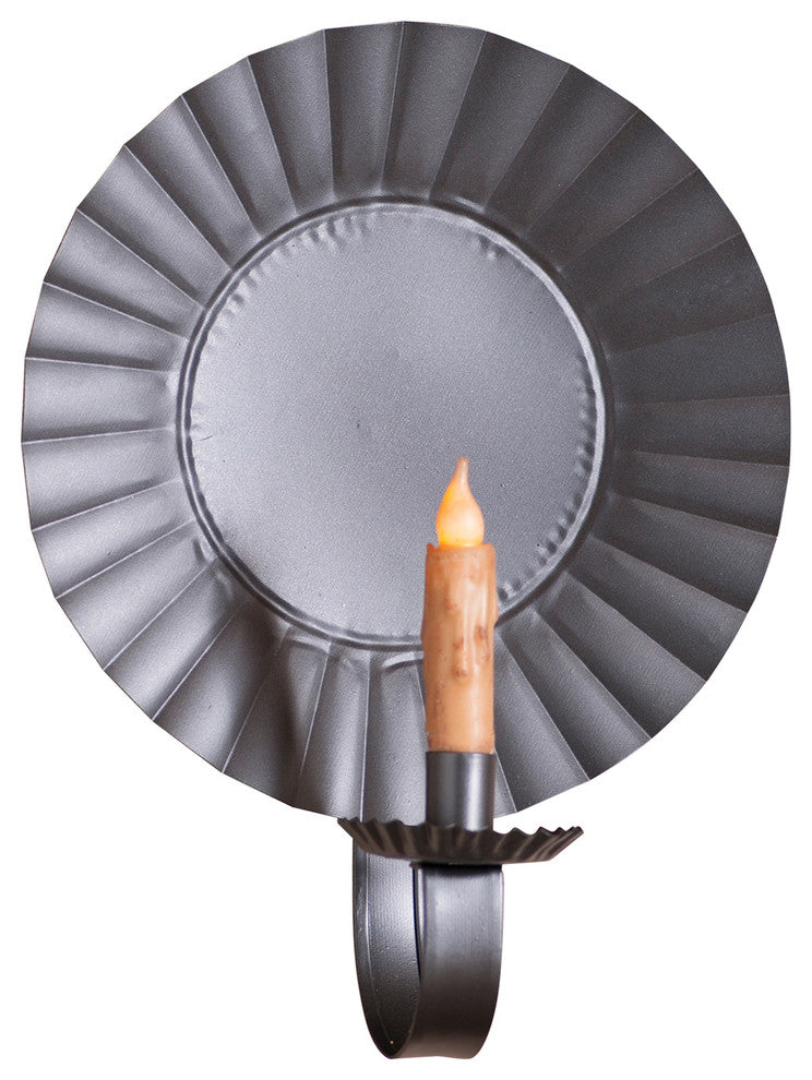 Large Round Candle Sconce