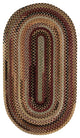 Capel Eaton Burgundy 0442_575 Braided Rugs - 24" X 8' Runner Runner