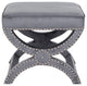 Safavieh Mystic Ottoman, Gray