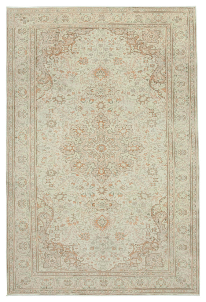 Rug N Carpet - Handmade Turkish 6' 6'' x 9' 10'' One-of-a-Kind Area Rug
