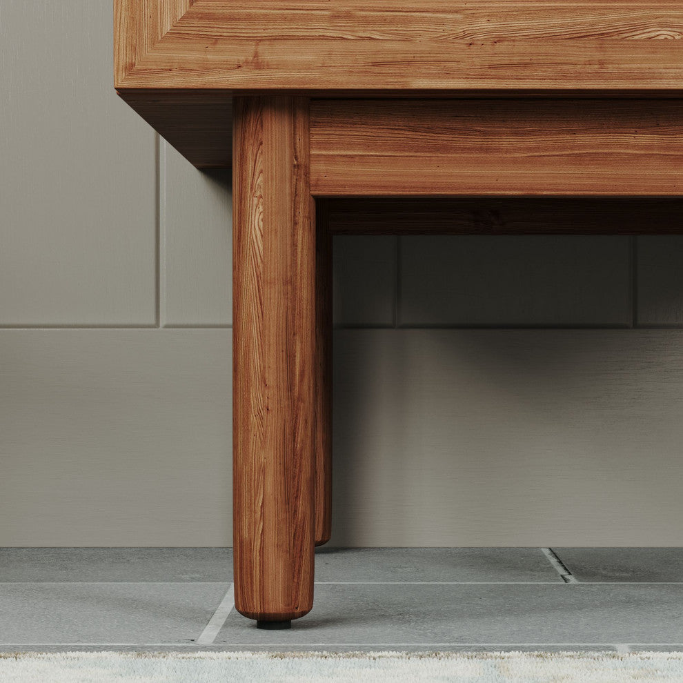 Hanalei Bathroom Vanity, Oak, 18", Single Sink, Freestanding