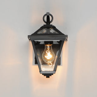 Maxim 30562 Prism 12" Tall Wall Sconce - Black