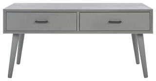 Safavieh Mozart Mid Century Coffee Table, Distressed Grey