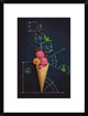 "Summer Homework" Framed Digital Print by Dina Belenko, 20"x26"
