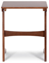 Delta Side Table, Brown