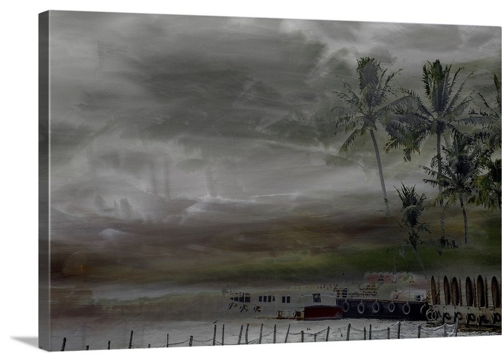 "Tropical Storm" Wrapped Canvas Art Print, 24"x16"x1.5"