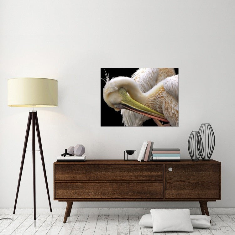 "Toileting" Stretched Canvas Giclee by Thierry Dufour, 40x30"