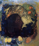 Odilon Redon Black Profile Wall Decal