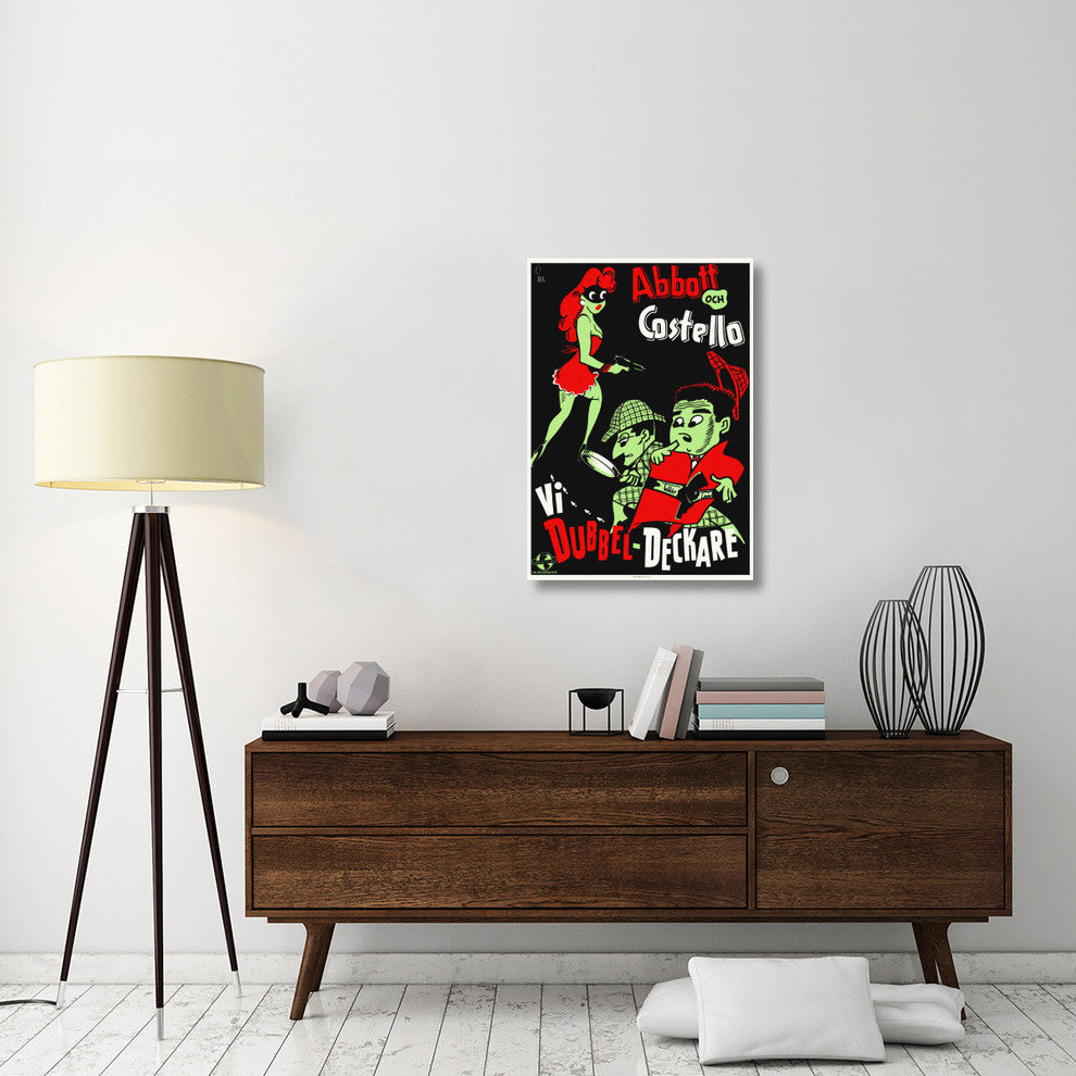 Abbott and Costello, Swedish, Who Done It, 01, 25x36