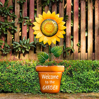 36''H "Welcome to the Garden" Yardstake