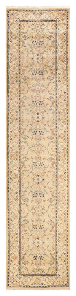Mogul, One-of-a-Kind Hand-Knotted Area Rug Ivory, 2'6"x11'3"