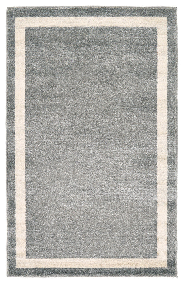 Unique Loom Gray Del Mar Maria 3' 3 x 5' 3 Area Rug