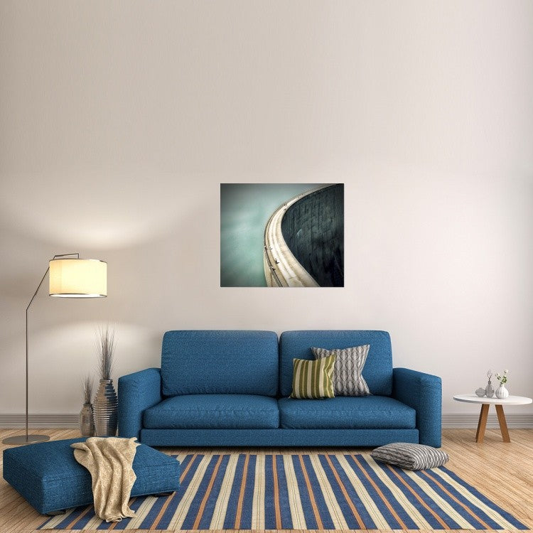 "The Dam" Stretched Canvas Giclee by Anna Cseresnjes, 40x34"