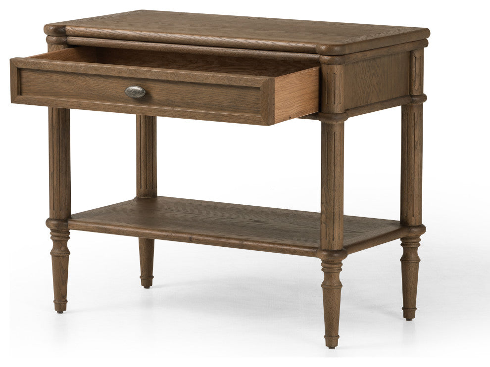 Toulouse Nightstand-Toasted Oak