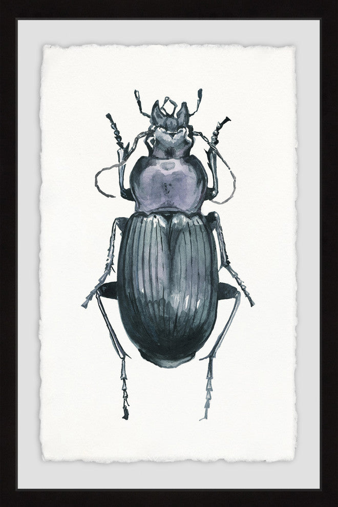 "Armored Bug" Framed Painting Print, 16"x24"
