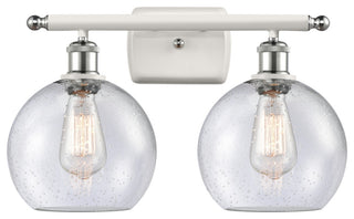 Innovations Lighting 516-2W-WPC-G124-8-LED 2 Light 16" Bath Vanity Light