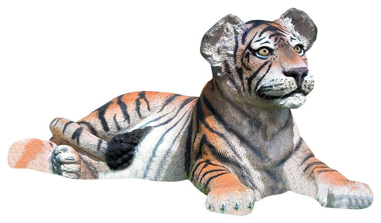 Lying Down Tiger Cub