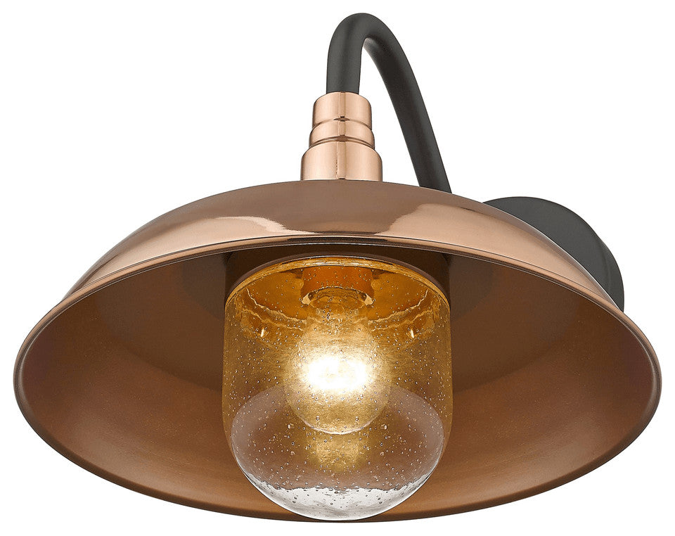 Burry 1-Light Copper Wall Light