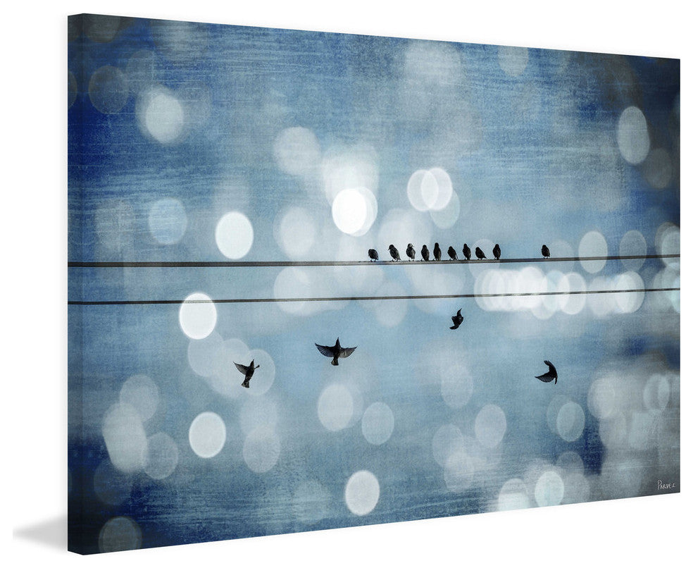 "Hanging Out" Fine Art Canvas Print, 18"x12"