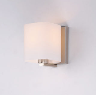 Maxim 11251SW Wrap 1 Light 6" Tall Bathroom Sconce - Satin Nickel