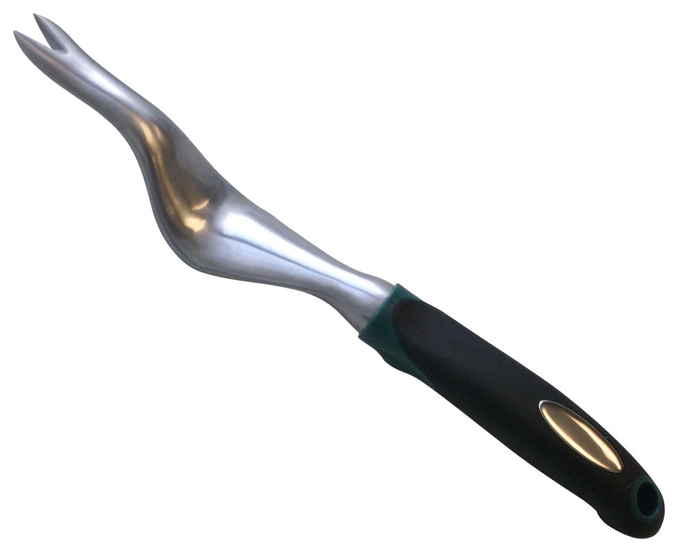 Grubber Weed Popper, Ergonomic Grip, Polished Aluminum, 12"