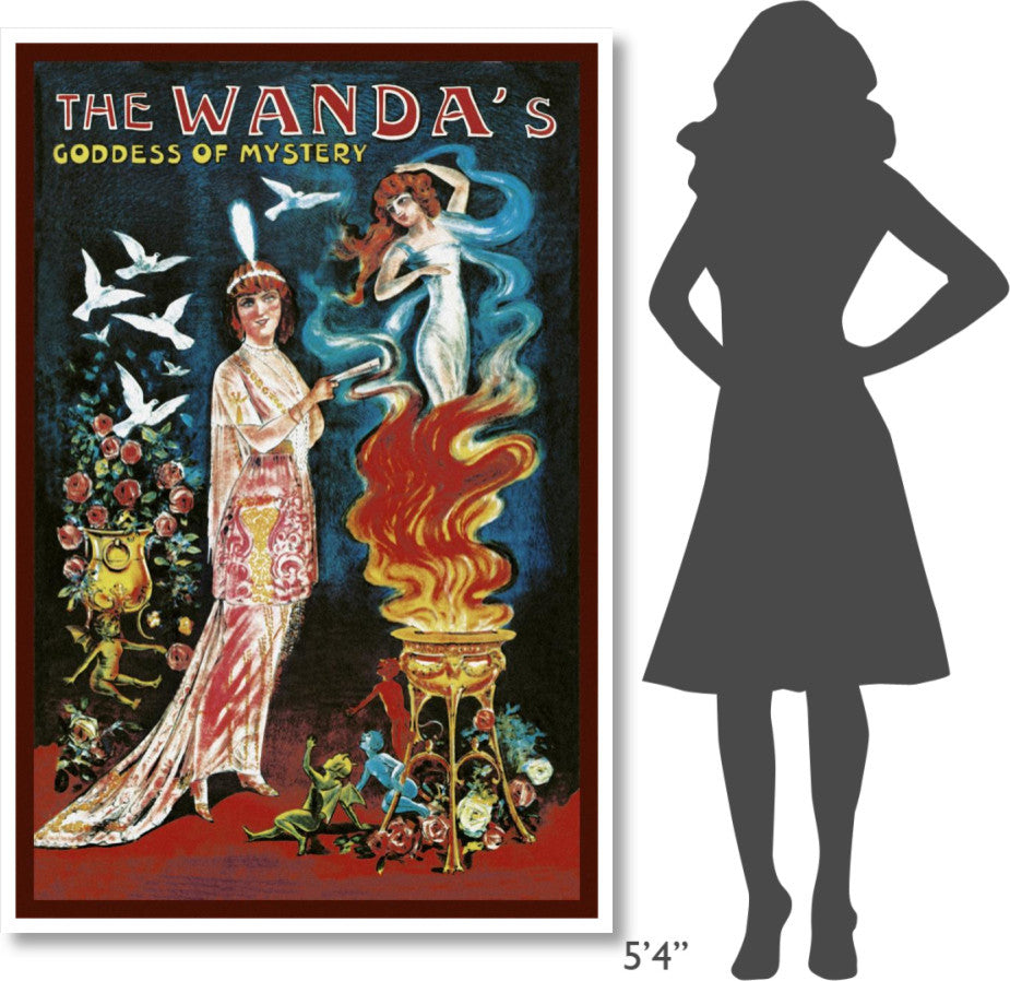 "Magicians: Wanda's Goddess of Mystery" Paper Print by Louis Galice, 42"x62"
