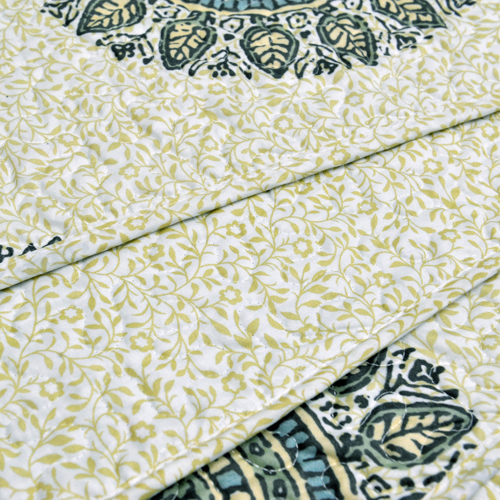 Encore 5 Piece Printed Quilt Set, 122'''' X 106''''