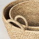 Ayanna Set of 2 Deep Nesting Seagrass Baskets With Handles