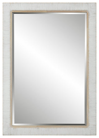 Uttermost 09829 Cape Whitewashed Rattan Mirror