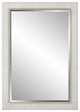 Uttermost 09829 Cape Whitewashed Rattan Mirror