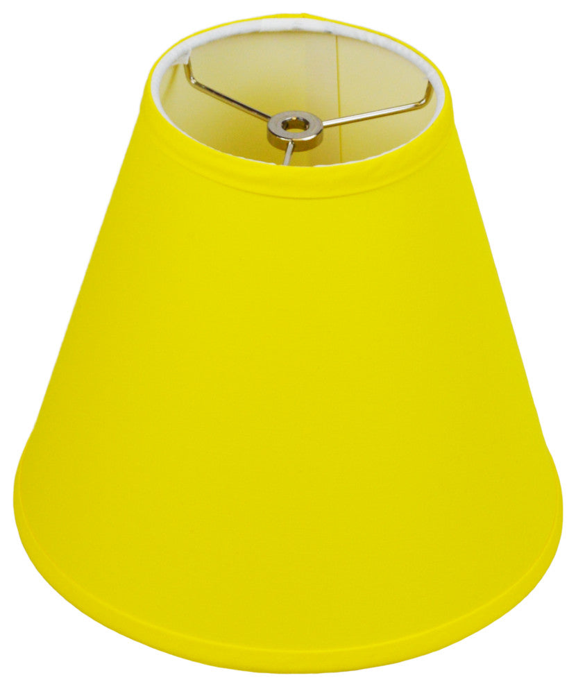 Fenchel Shades 5"x10"x9" Spider Attachment Empire Lamp Shade, Linen Citrus
