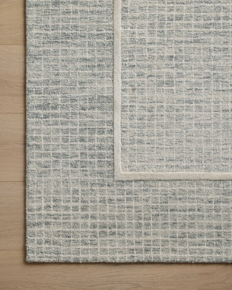 Chris Loves Julia x Loloi Briggs Mist / Ivory 7'-9" x 9'-9" Area Rug