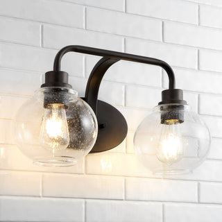 Sandrine Iron LED Vanity Light, Oil Rubbed Bronze, 2 Bulb