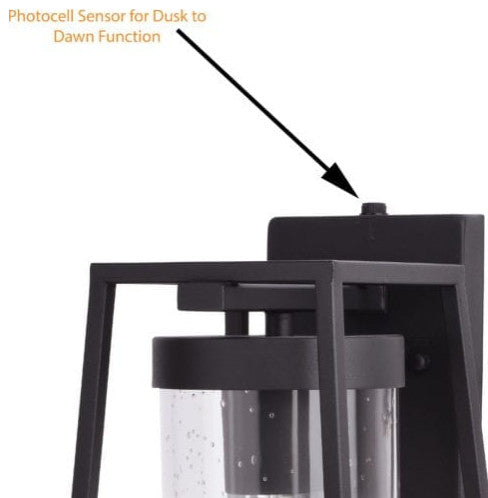 Nash One Light Outdoor Wall Mount, Textured Black