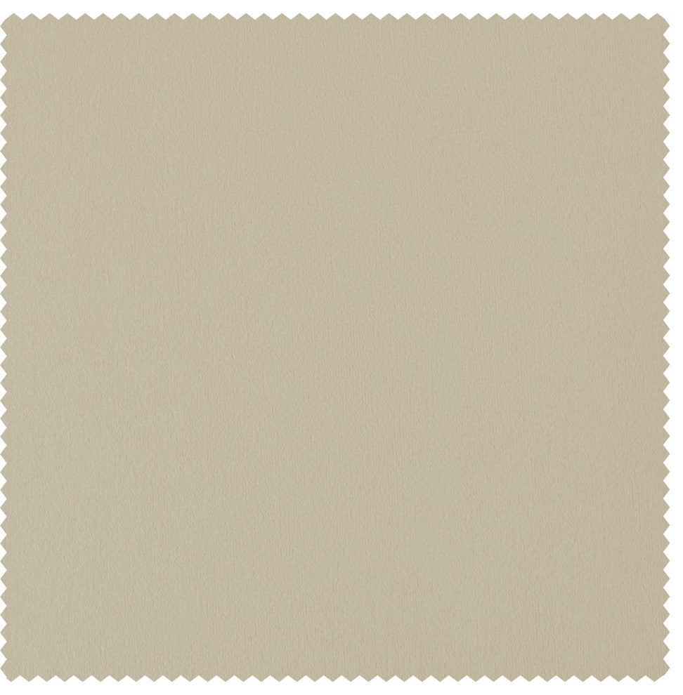 Signature Extra Wide Grommet Blackout Velvet Curtain, Ivory, 100"x84"