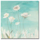'White Poppies' Canvas Art by Sheila Golden