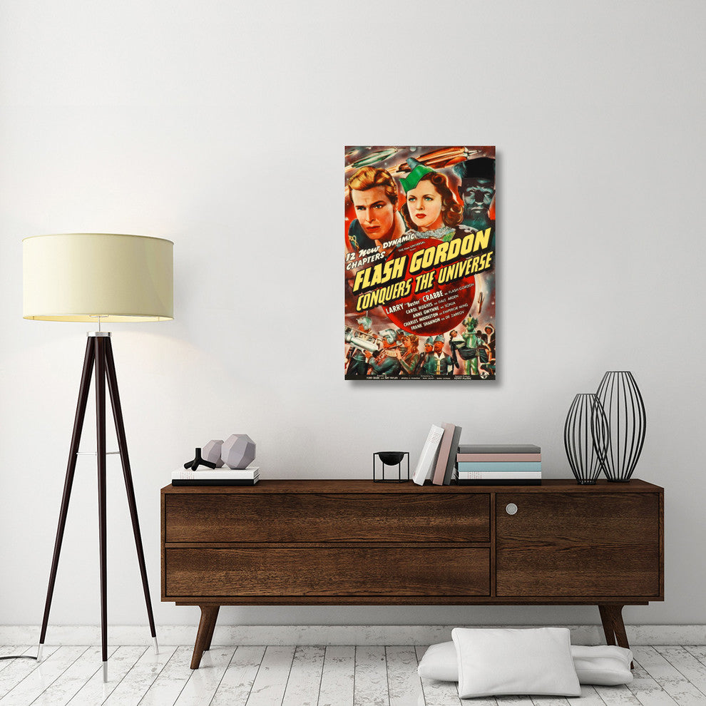"Flash Gordon Conquers the Universe" Canvas by Hollywood Photo Archive, 26x40"