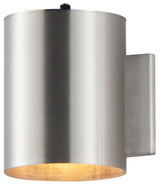 Maxim 26106/PHC Outpost 8" Tall Outdoor Wall Sconce - Brushed Aluminum