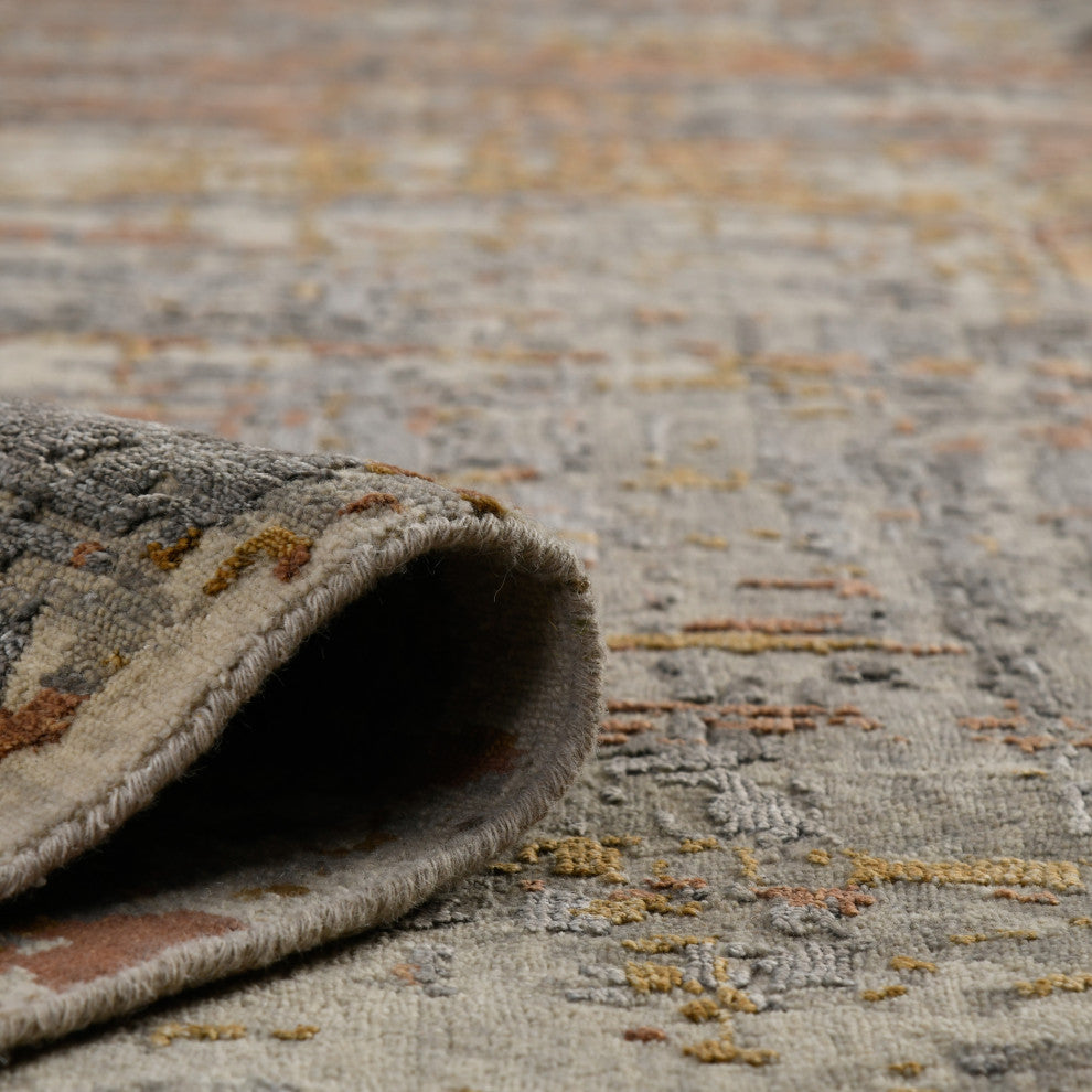 Serena Ophel Area Rug, Gray, 8' x 10', Abstract