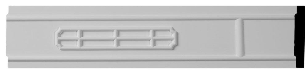 3 1/8"H x 1/2"P x 96"L, (12" Repeat) Swindon Panel Moulding