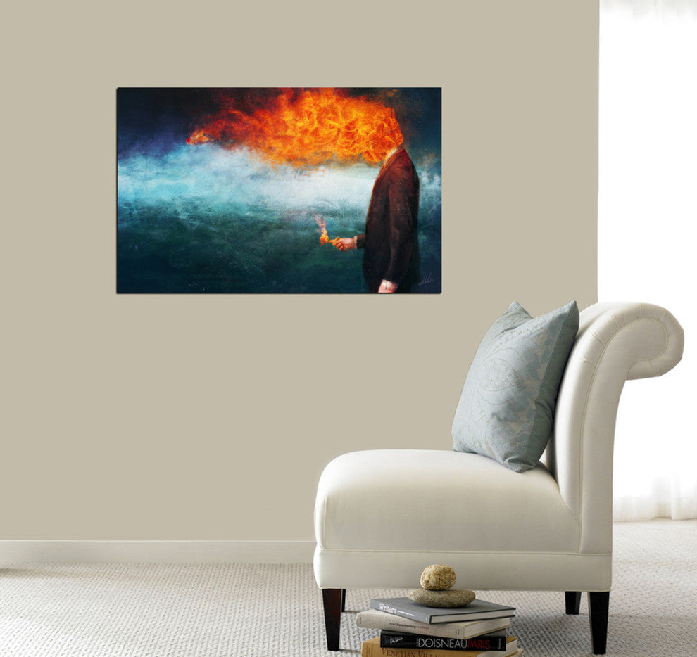 Cortesi Home "Deep" by Mario Sanchez Nevado, Giclee Canvas Wall Art, 28"x40"