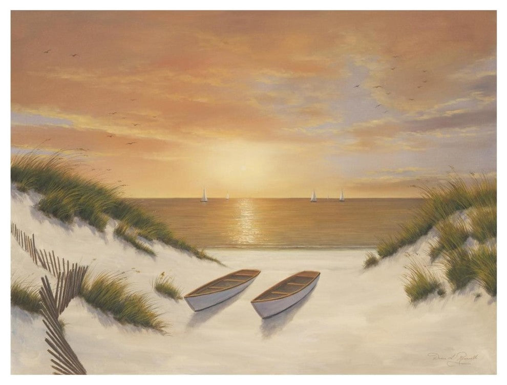 "Sunset Serenade" Digital Paper Print by Diane Romanello, 26"x20"