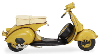 Model Vespa Scooter Decor Circa 1959, Yellow