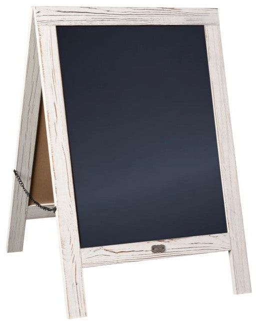 30" x 20" A-Frame Magnetic Indoor/Outdoor Double Sided Chalkboard Sign