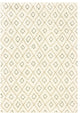 Oriental Weavers Carson Ivory/ Sand Geometric Indoor Area Rug 3'10"X5'5"