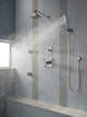 Delta 6-Setting Diverter, Polished Chrome