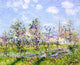 Gustave Loiseau Flowering Orchard, Spring Premium Canvas Print